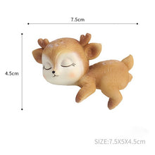 Load image into Gallery viewer, Resin Sleeping Baby Deer Mini 3D Elk