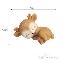 Load image into Gallery viewer, Resin Sleeping Baby Deer Mini 3D Elk